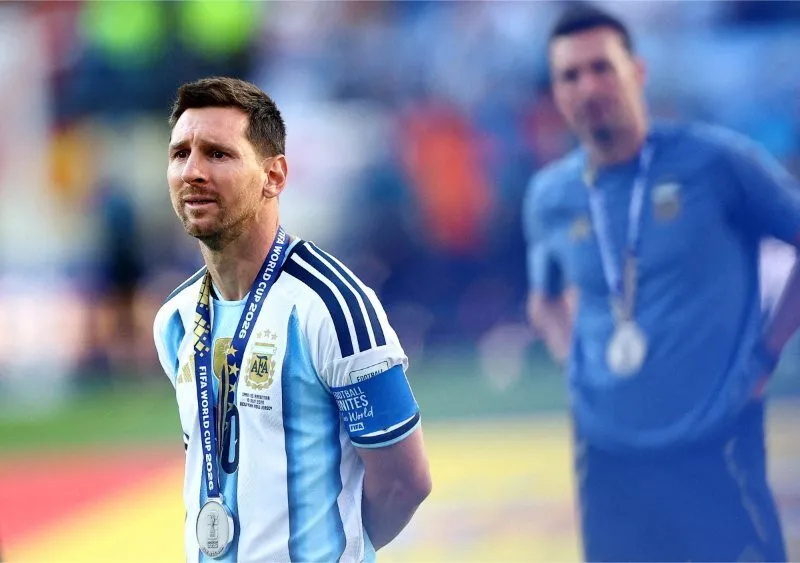Messi đã cống hiến hết mình đến phút cuối
